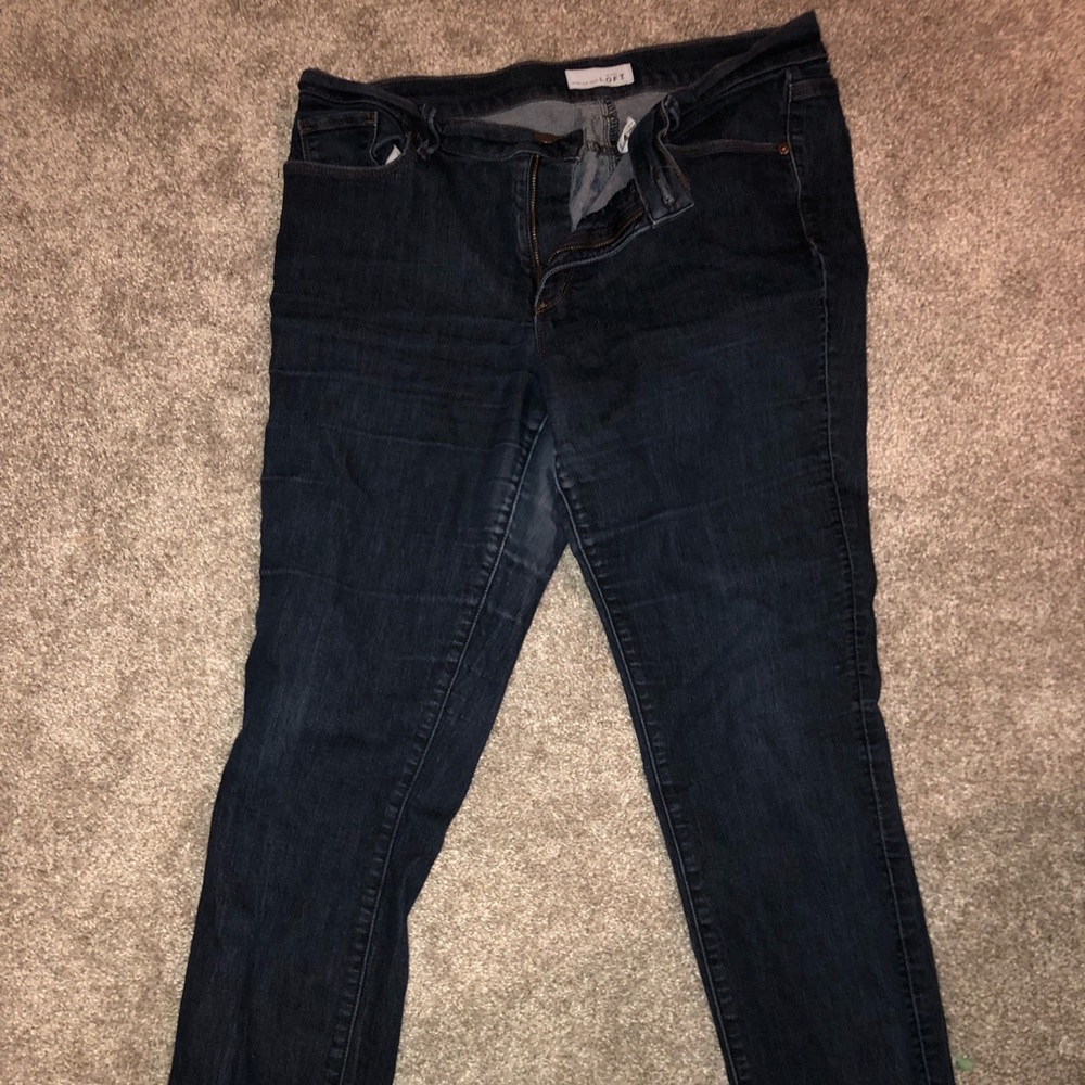 Loft skinny jeans